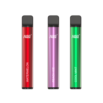 Vape descartável TPD metálico 600 puffs